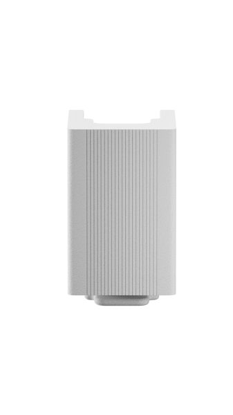 BASSBOSS Sublim8 Spacer 13 Inch Reduced Height Spacer White Finish for System Configuration and Installation (AMS-BB-SUBLIM8-SPC13-W)
