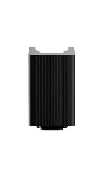 BASSBOSS Sublim8 Spacer 13 Inch Reduced Height Spacer Black Finish for System Configuration and Installation (AMS-BB-SUBLIM8-SPC13-B)
