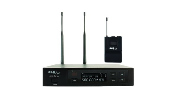 CAD UHF Wireless Body Pack Microphone System (Includes E19 Earworn, E29 Lavalier, and WXGTR