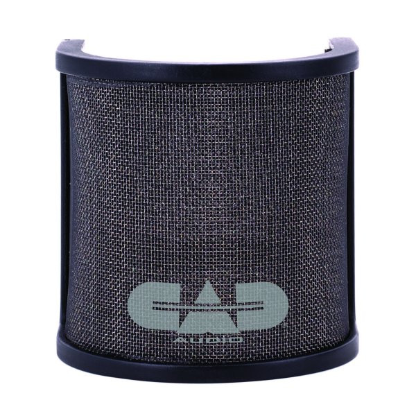 CAD Acousti-Shield VP3 Compact Pop Filter with Dual-Layer Metal Mesh and Foam Protection for Vocal Recording, Podcasting, and Studio Microphone Applications (AMS-VP3)
