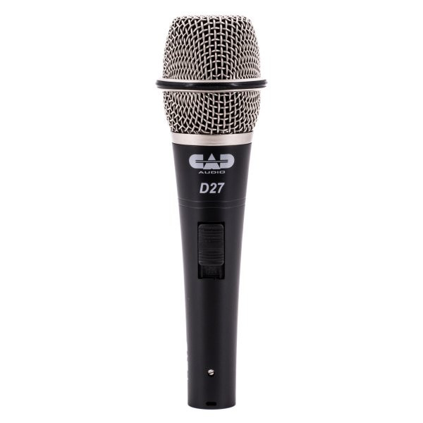 CAD Audio D27 Supercardioid Dynamic Handheld Microphone for Live Vocal Performance and Speech (AMS-D27)