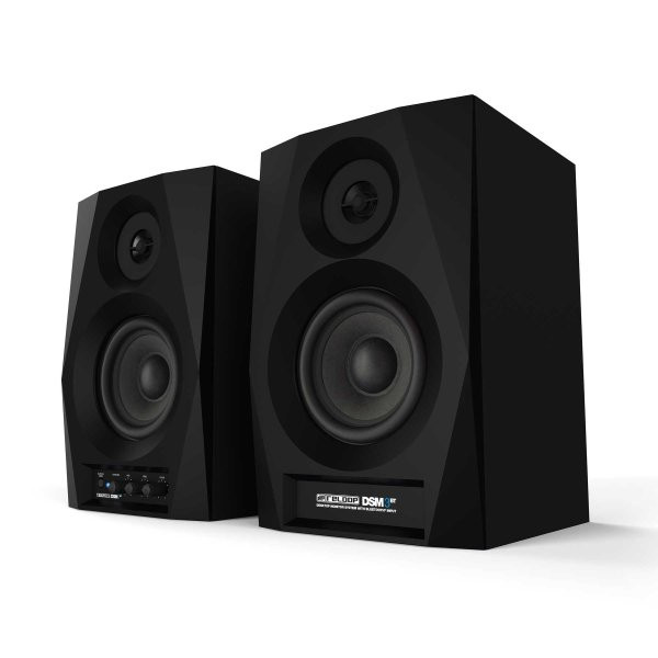 Reloop DSM 3 BT Bluetooth Studio Monitor Speaker System for DJ and Home Audio Monitoring (AMS-DSM-3-BT)