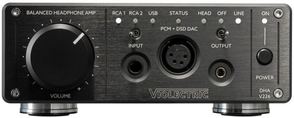 Violectric DHA V226 Professional Headphone Amplifier with Premium Audio Performance (AMS-DHA-V226)