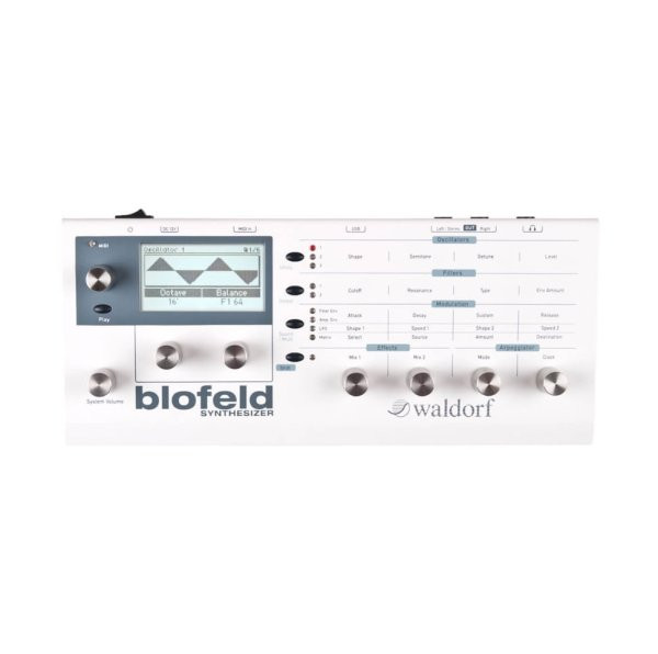Waldorf Blofeld Desktop Digital Synthesizer, White