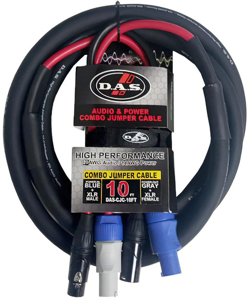 DAS Audio DAS-CJC-10FT 10' Combo Jumper Cable