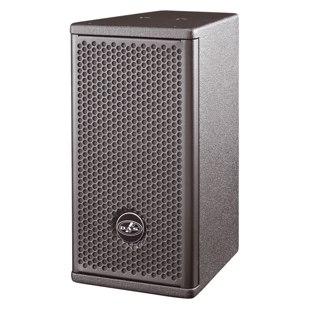 DAS Audio ARTEC-306-T Passive 6" Two-Way Speaker 100W RMS Wooden Enclosure 90° x 60° Rotatable Horn w/ Multi-Tap Transformer Black w/ U-Bracket, ARTEC-306-T