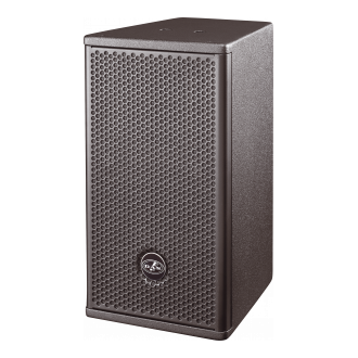 DAS Audio ARTEC-308-T Passive 8" Two-Way Speaker 150W RMS Wooden Enclosure 90° x 60° Rotatable Horn w/ Multi-Tap Transformer Black w/ U-Bracket, ARTEC-308-T