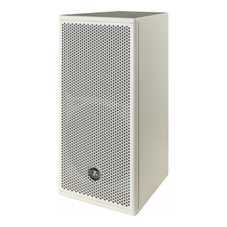 DAS Audio ARTEC-310.64-W Passive 10" Two-Way Speaker 250W RMS Wooden Enclosure 60° x 40° Rotatable Horn White w/ U-Bracket, ARTEC-310.64-W