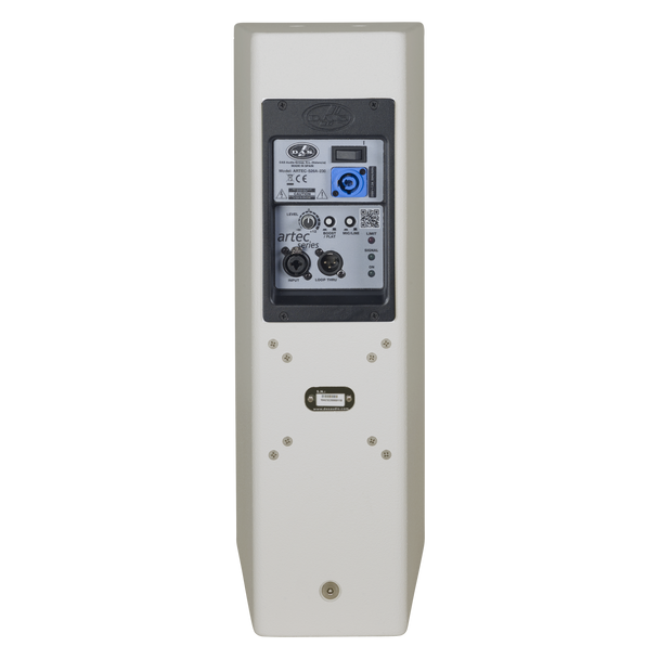 DAS Audio ARTEC-526A-W-115 Powered Dual 6" Two-Way Speaker 540W Cont. 80° x 80° White, ARTEC-526A-W-115