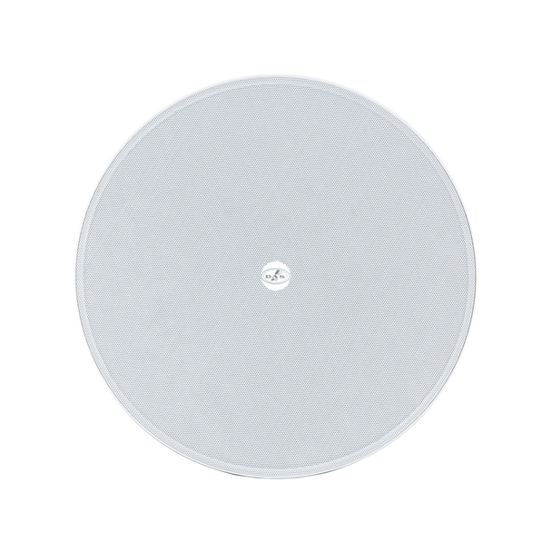 DAS Audio DECO-6-T Passive 6.5" Two-Way Ceiling Speaker 15W RMS 70V/100V Transformer White, DECO-6-T