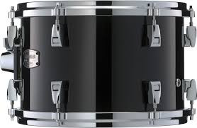 Yamaha AMT-1309 Absolute Hybrid Maple Mounted Tom - 13 x 9 inch - Solid Black