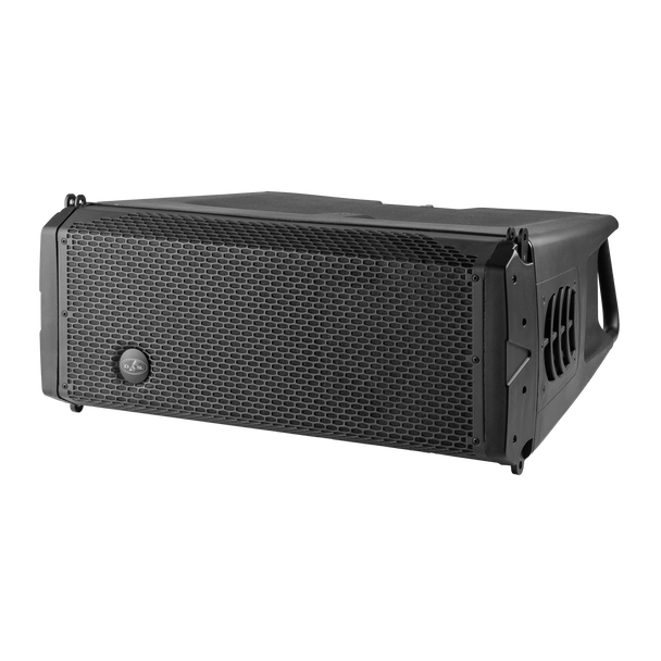 DAS Audio EVENT-28A Powered 2x8” Two-Way Compact Line Array Speaker, 650W Cont. / 1300W Peak, Symmetrical Design, EVENT-28A