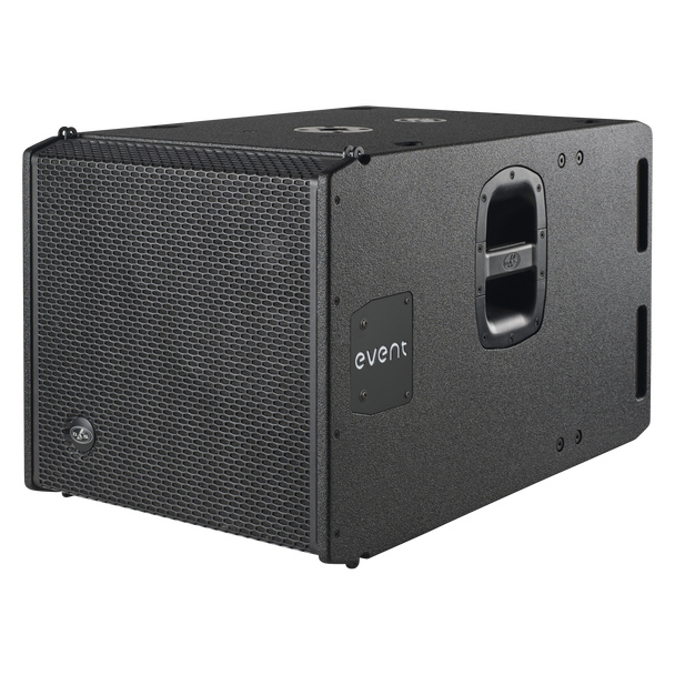 DAS Audio EVENT-115A Powered 15” Flyable/Stackable Front-Loaded Subwoofer, 600W Cont. / 1200W Peak, EVENT-115A