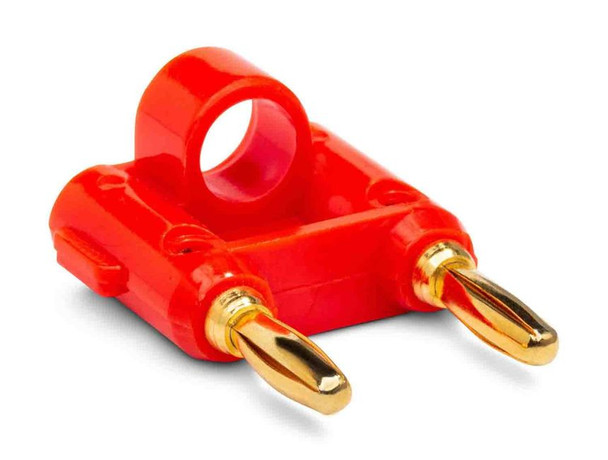 Hosa BNA-240RD-BULK Dual Banana Connector - Red