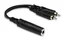 Hosa YPR-131 6" 1/4" TSF to Dual RCA Audio Y-Cable