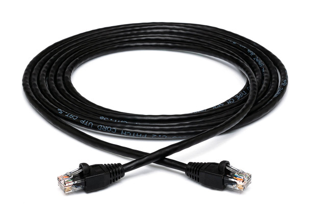 Hosa CAT-5100BK Cat 5e Ethernet Cable - 100 foot