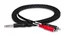 Hosa TRS-201 3.3' 1/4" TRS to Dual RCA Insert Cable