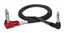 Hosa STP-201RR 3.3' Right-Angle 1/4" TRS to Dual Right-Angle 1/4" TS Insert Cable