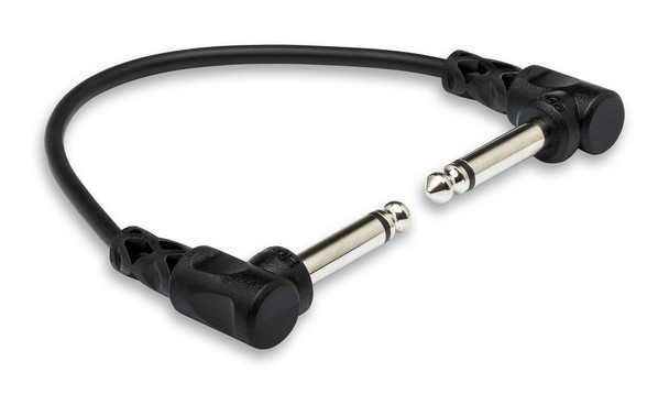 Hosa Guitar Patch Cable – Right-Angle to Same, 1 Foot (CFS-112)