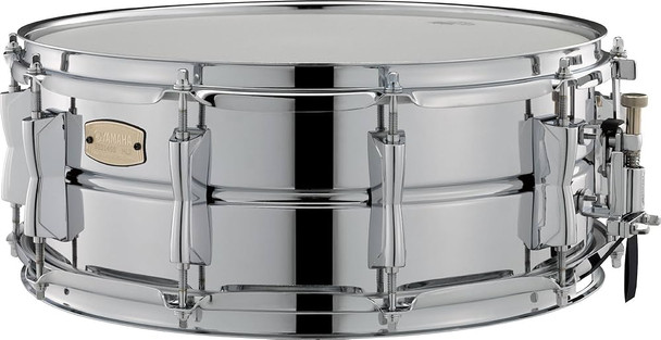 Yamaha, SSS-1455 Stage Custom Steel Snare Drum 14x5.5 Chrome-Plated Steel, SSS-1455