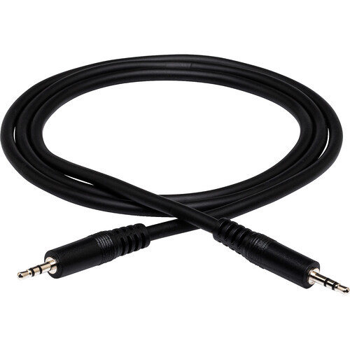 Hosa CMM-503 Stereo Interconnect Cable - 2.5 mm TRS to TRS - 3 foot