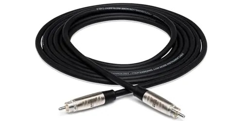 Hosa HRR-050 Pro Unbalanced Interconnect RCA Cable - 50 foot