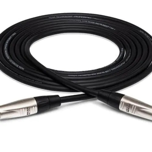 Hosa HPP-015 Pro Unbalanced Interconnect Cable - REAN 1/4-inch TS to Same - 15 foot