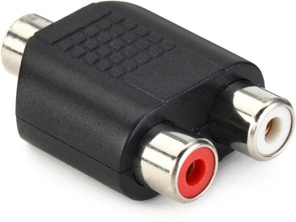 Hosa GRF-341 3.5mm TRS Female to Dual RCA Female Coupler