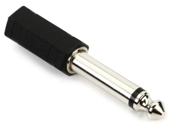 Hosa GPM-179 Mini Stereo to Mono 1/4 inch Headphone Adapter