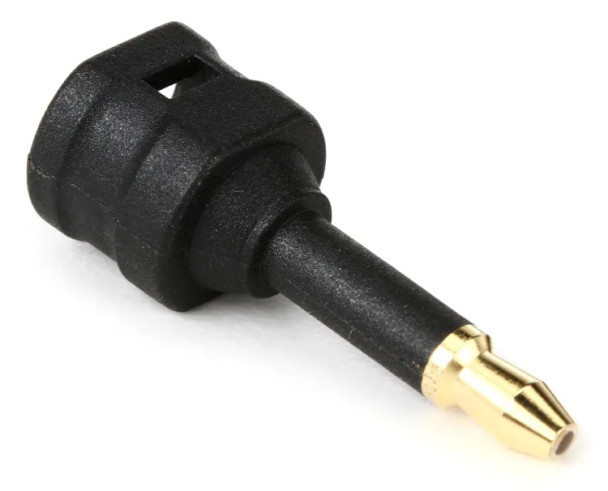 Hosa GOP-490 Fiber Optic Toslink - Mini-Toslink Adaptor