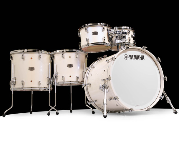 Yamaha, RBB-2214PWH, Recording Custom Bass Drum 22x14 (Polar White)