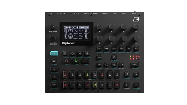 Elektron Digitone II 8-Voice FM Synthesizer and Polyphonic Sequencer with Modern Sound Engine Digitone II