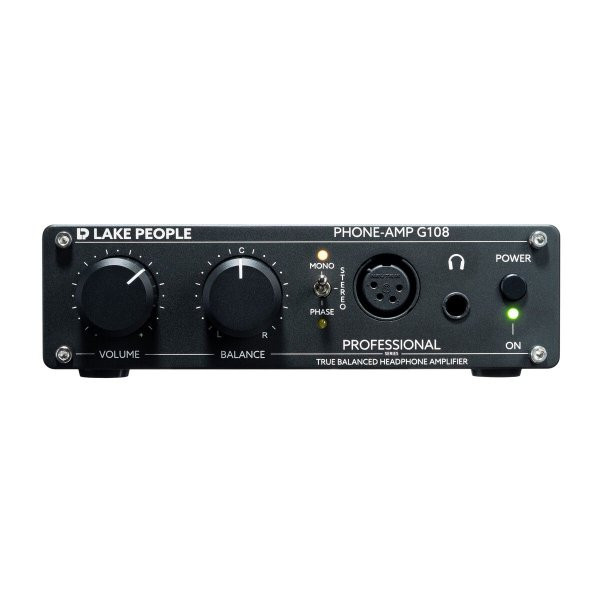 Lake People G108 Professional Headphone Amplifier with Studio-Grade Audio Performance (AMS-G108)