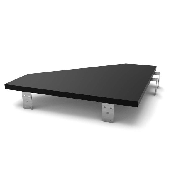 Glorious, Modular Side Rack Adapter Black, AMS-MOD-SIDE-RACK-ADP-BLK