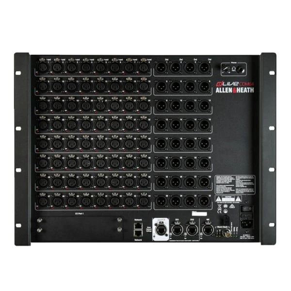 Allen & Heath dLive CDM64 RUFX MixRack Stage Box CDM64-RUFX