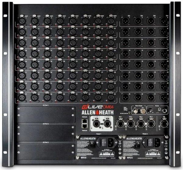 Allen & Heath dLive DM64 RUFX MixRack Stage Box DM64-RUFX AH-DLIVE-DM64-RUFX