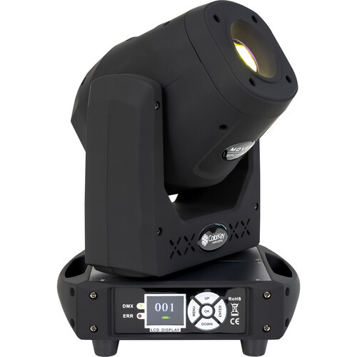 ColorKey, CKU-5052, Mover Spot 150 LED Moving Head Spot Light for Stage and Event Lighting Use