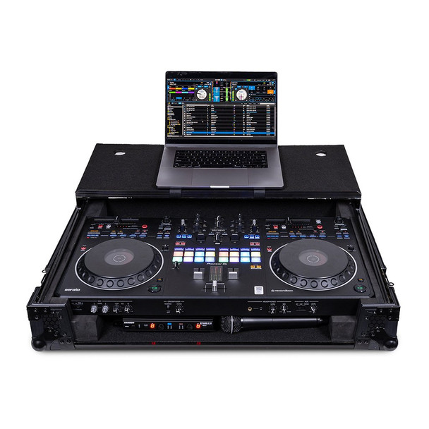Headliner, HL11001, Volta Power-Ready Flight Case for Pioneer DJ DDJ-REV5 with Integrated Power Distribution and Wheels