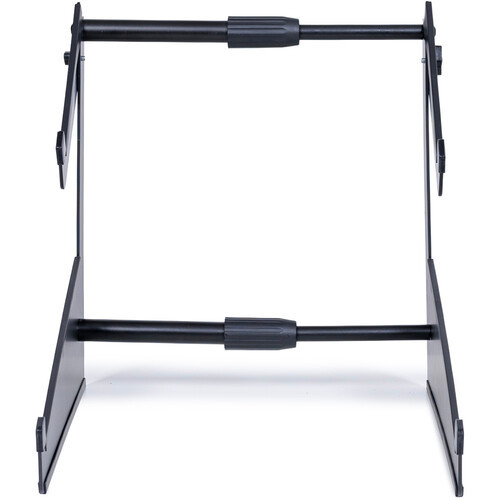 Headliner, HL22057, 2-Tier XL Desktop Production Stand for Large DJ Controllers and Studio Gear with Adjustable Dual-Level Ergonomic Design