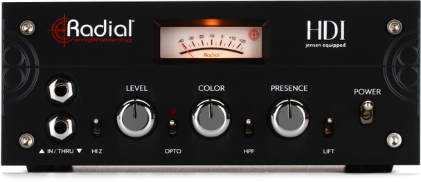 Radial Engineering HDI Studio-Grade 1-Channel Active Instrument Direct Box with High-Definition Preamp and Transformer Isolated Output