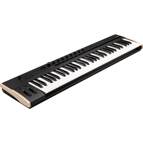 Korg Keystage 61 MIDI Keyboard Controller with 61 Semi-Weighted Keys and Advanced DAW Integration (KEYSTAGE61)