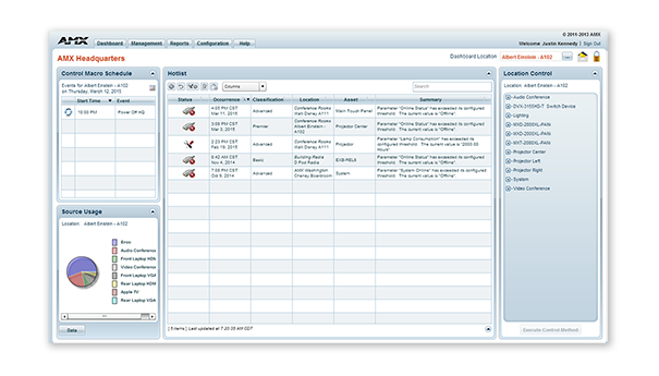 AMX RMS Enterprise Server, 1000 Location Licenses and 3 Year Maintenance