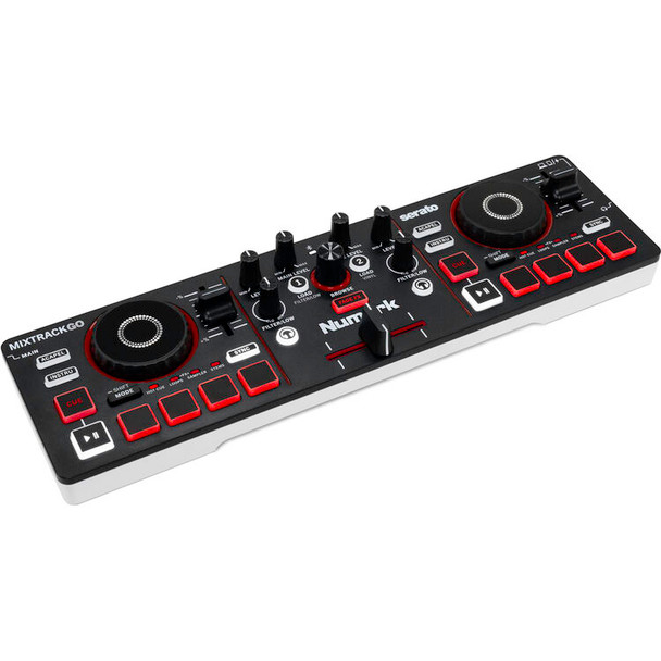 Numark Mixtrack Go Portable 2-Deck DJ Controller with Stems Control (MIXTRACKGO)
