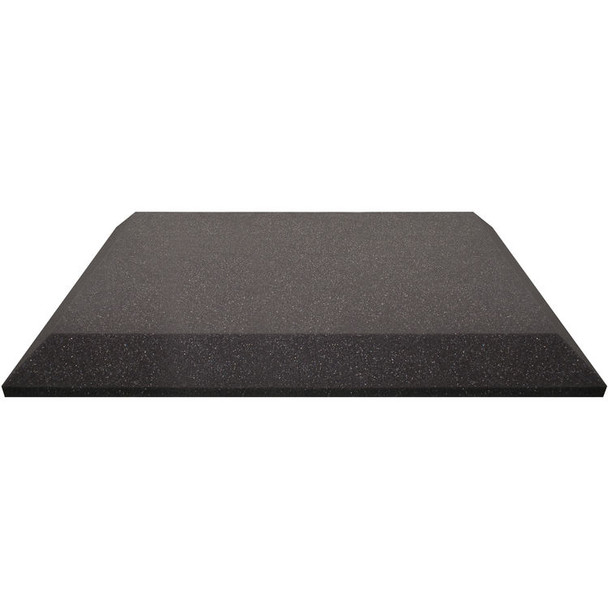Ultimate Support 17760 Bevel Acoustic Foam Panel 24 x 24 Inch Charcoal 12-Pack (UA-WPB-24_12)