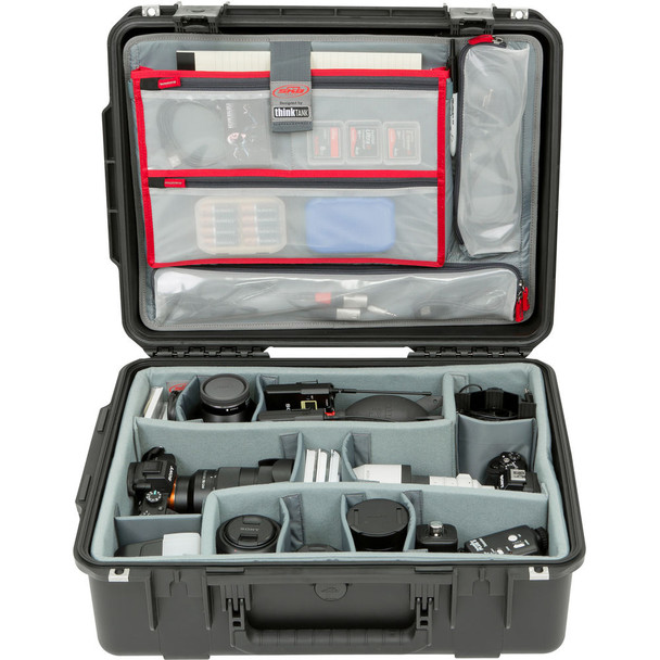 SKB 3i-2015-7DL iSeries Case with Think Tank Designed Dividers and Lid Organizer (3i-2015-7DL)