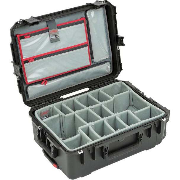 SKB 3i-2215-8DL iSeries Case with Think Tank Designed Dividers and Lid Organizer (3i-2215-8DL)