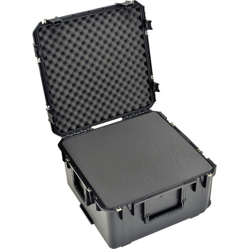 SKB iSeries 22 x 22 x 12 Waterproof Utility Case with Wheels and Cubed Foam (3i-2222-12BC)