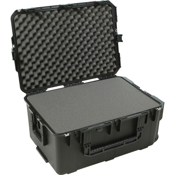 SKB iSeries 26" x 17" x 12" Waterproof Utility Case with Wheels and Cubed Foam (3i-2617-12BC)