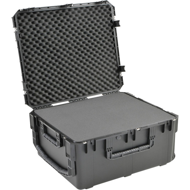 SKB iSeries 30" x 26" x 15" Waterproof Utility Case with Wheels and Cubed Foam (3i-3026-15BC)