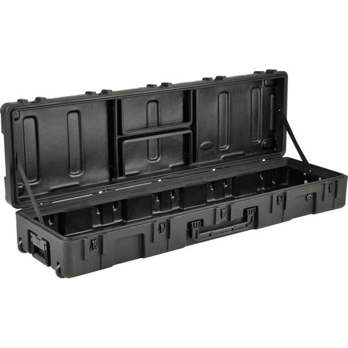 SKB 3R Series 64" x 16" x 8" Mil-Standard Case with Wheels - Empty (3R6416-8B-EW)